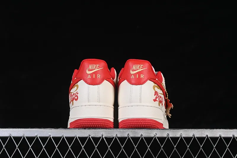 All categories Nk Air Force 1 Air Force series Nk Air Force 1 Low Air Force low-top Nike Air Force 1'07 Low Year of the Horse limited edition off-white wine red Air Force 1 low-top casual sneakers QW5288-125